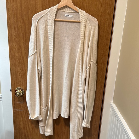 Sonoma Sweaters - Women's Cream Cardigan Sweater XXL